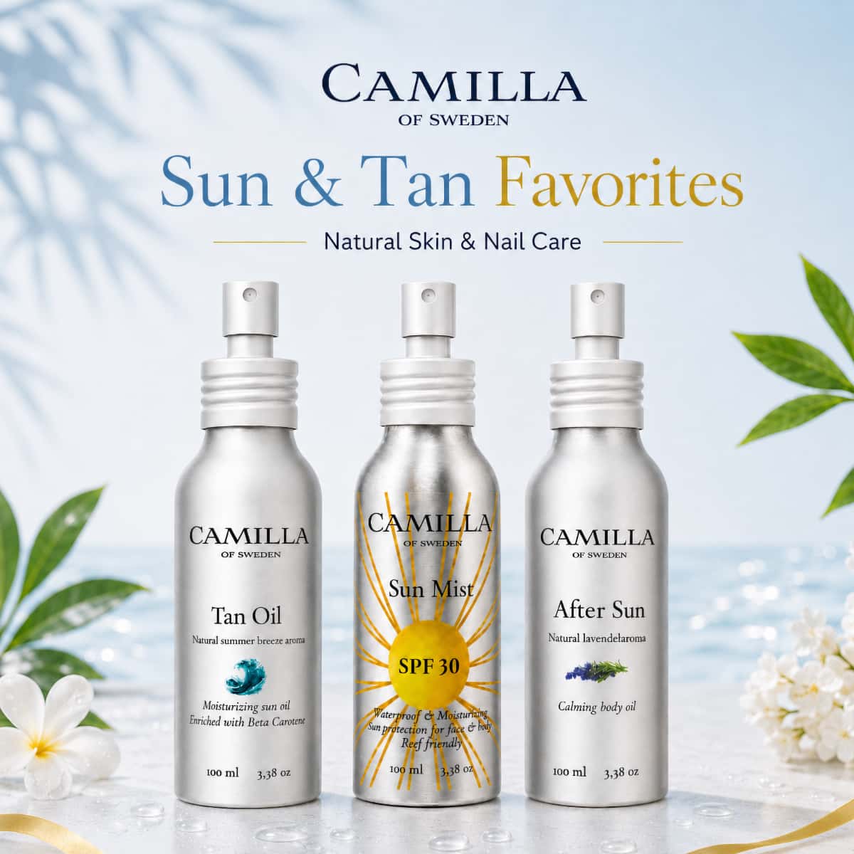 Camilla of Sweden Sun and Tan favorites