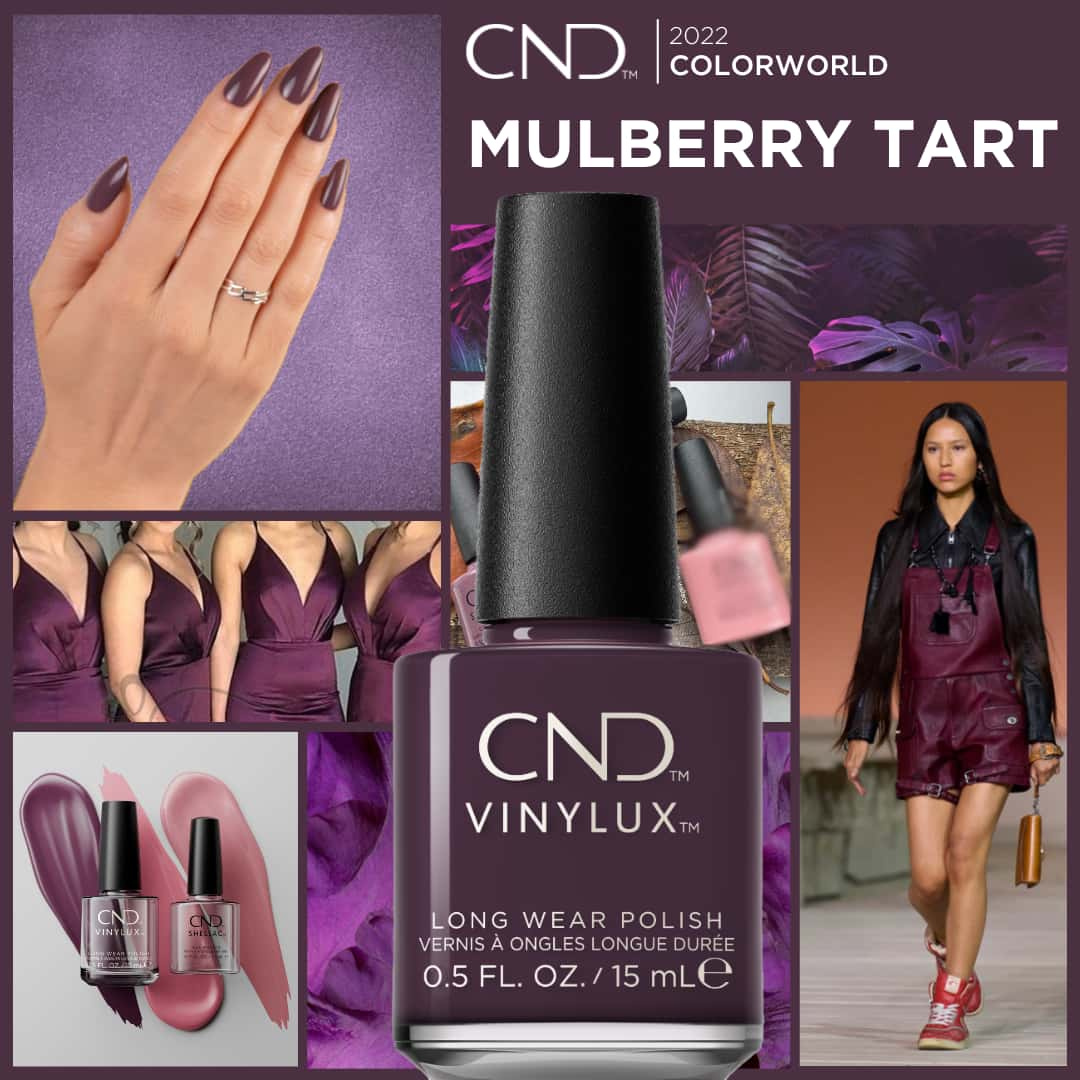 CND Vinylux No.430 Mulberry Tart