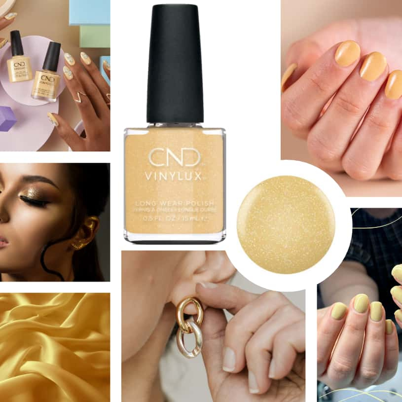 CND Vinylux-Seeing Citrine-Nail polish