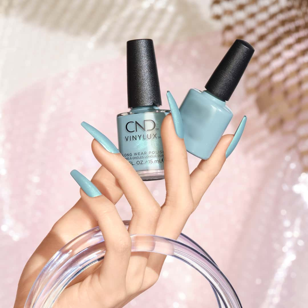 CND Vinylux-Teal Textile-Nail polish