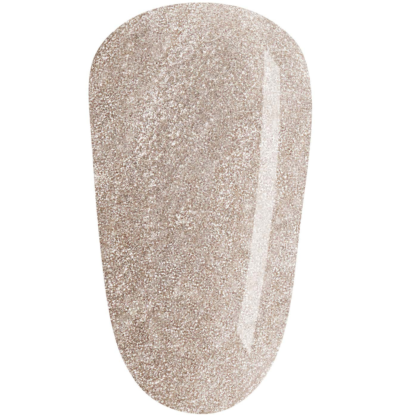 Silver-grey nail polish – CND Vinylux No. 480 Day To Knight – Timeless and glamorous look