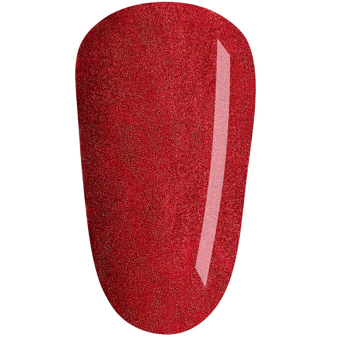 Fiery red nail polish – CND Vinylux No. 482 Dragon Slay All Day – Bold and confident look