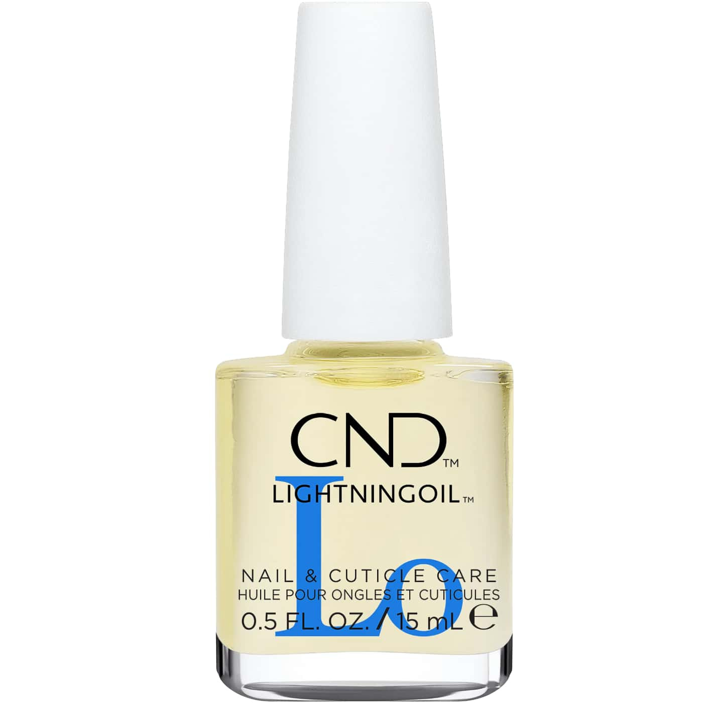 CND LightningOil – fast-absorbing nail and cuticle oil with yuzu and ginger