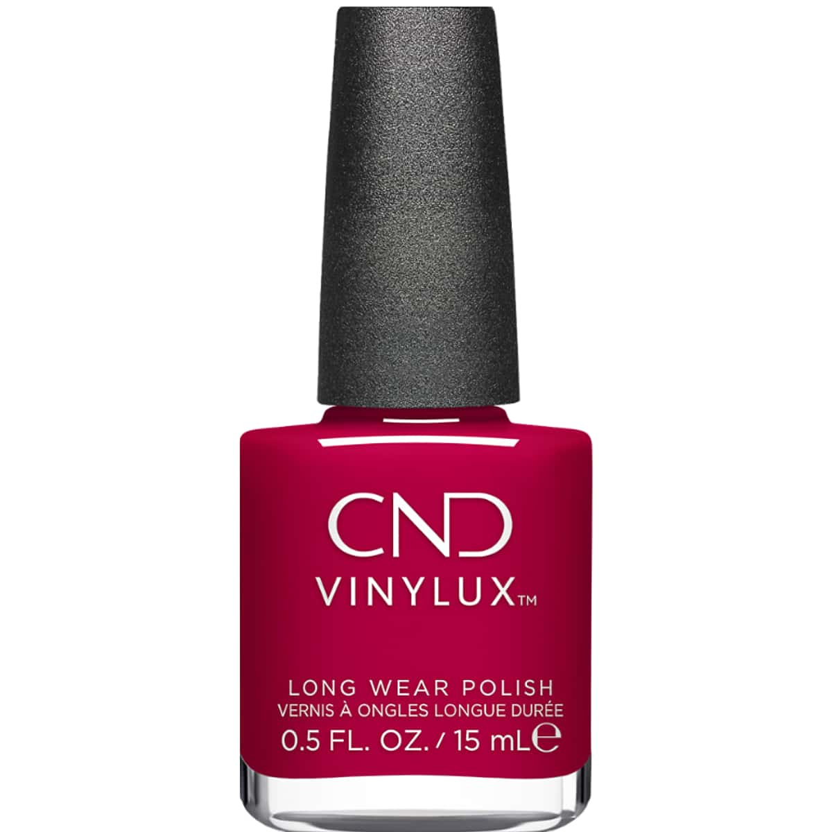 CND Vinylux Scarlet Letter - Deep Red, Romantic Nail Polish