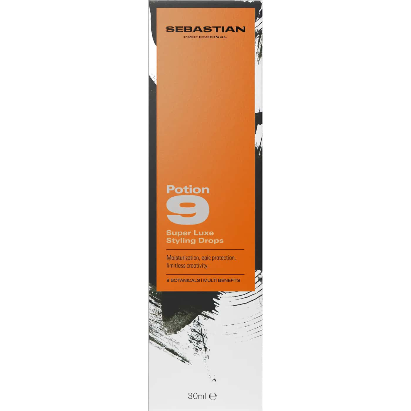 Sebastian Professional Potion 9 Super Luxe Styling Drops hair oil with 9 botanical oils for styling and frizz control