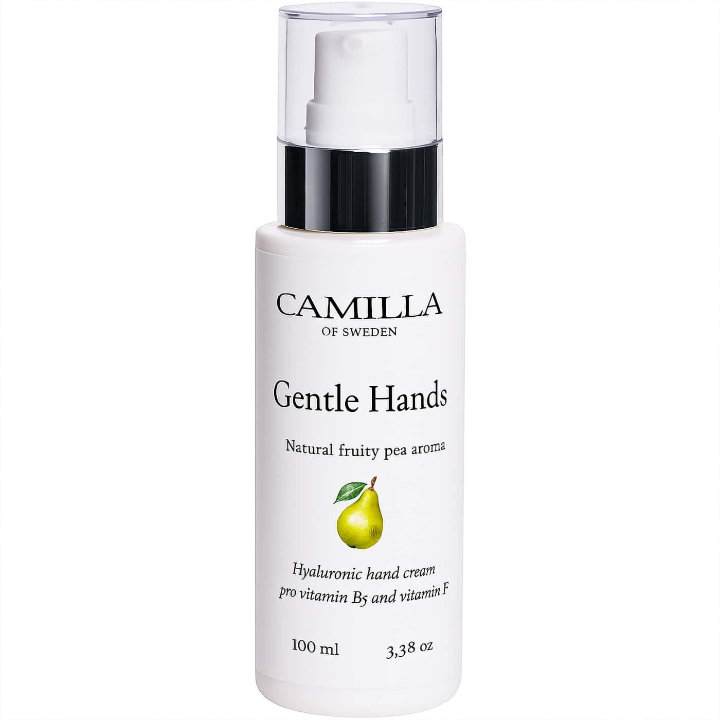 Camilla of Sweden Gentle Hands | Hand cream with hyaluronic acid and vitamins | Nourishing care with fruity pear scent