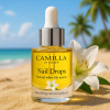 Nail Oil White Lily – Camilla of Sweden | Natural care Camilla of Sweden Nail Drops – Natural white lily nail oil | Vegan | Hydrates cuticles | Strengthens brittle nails