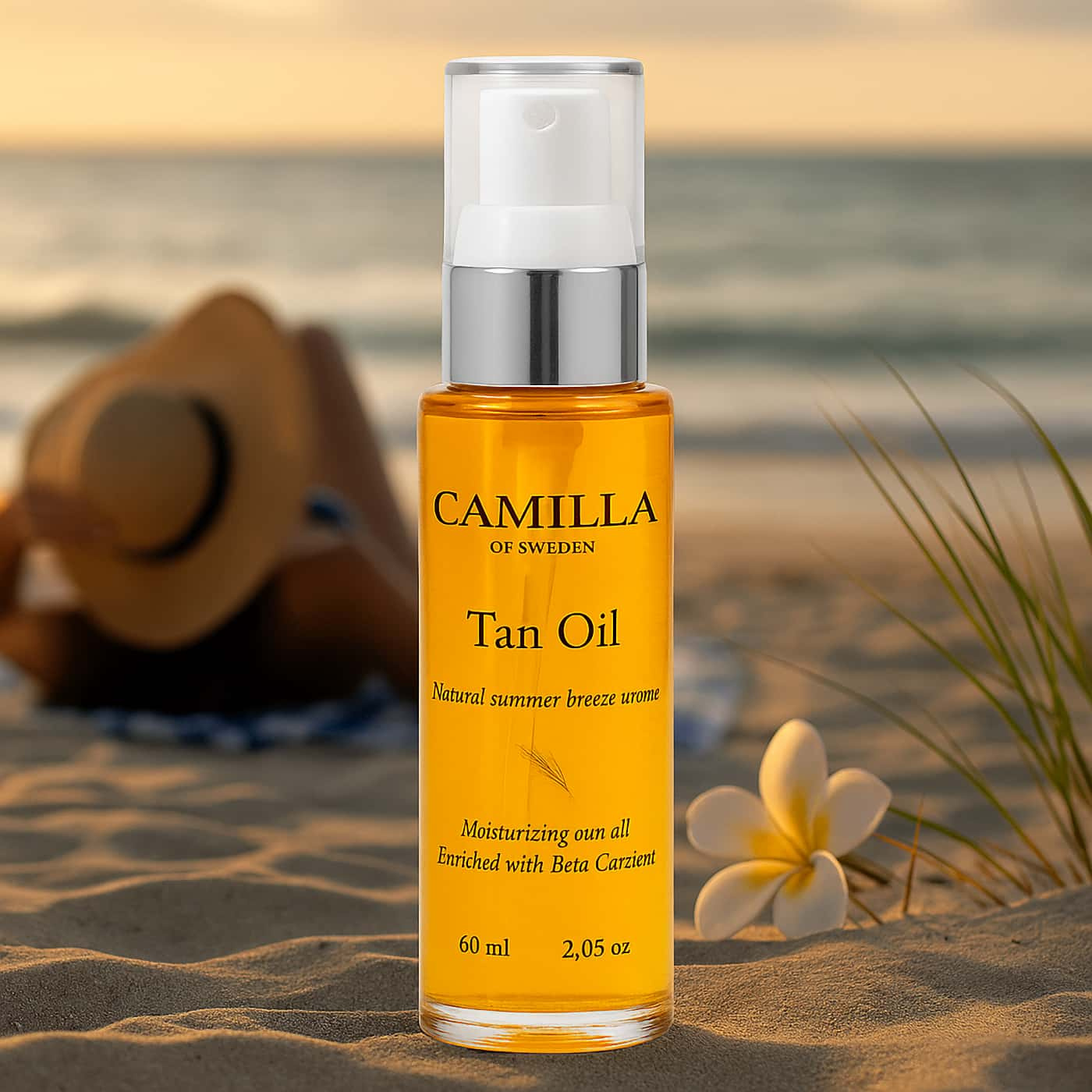 Camilla of Sweden Tan Oil Summer Breeze