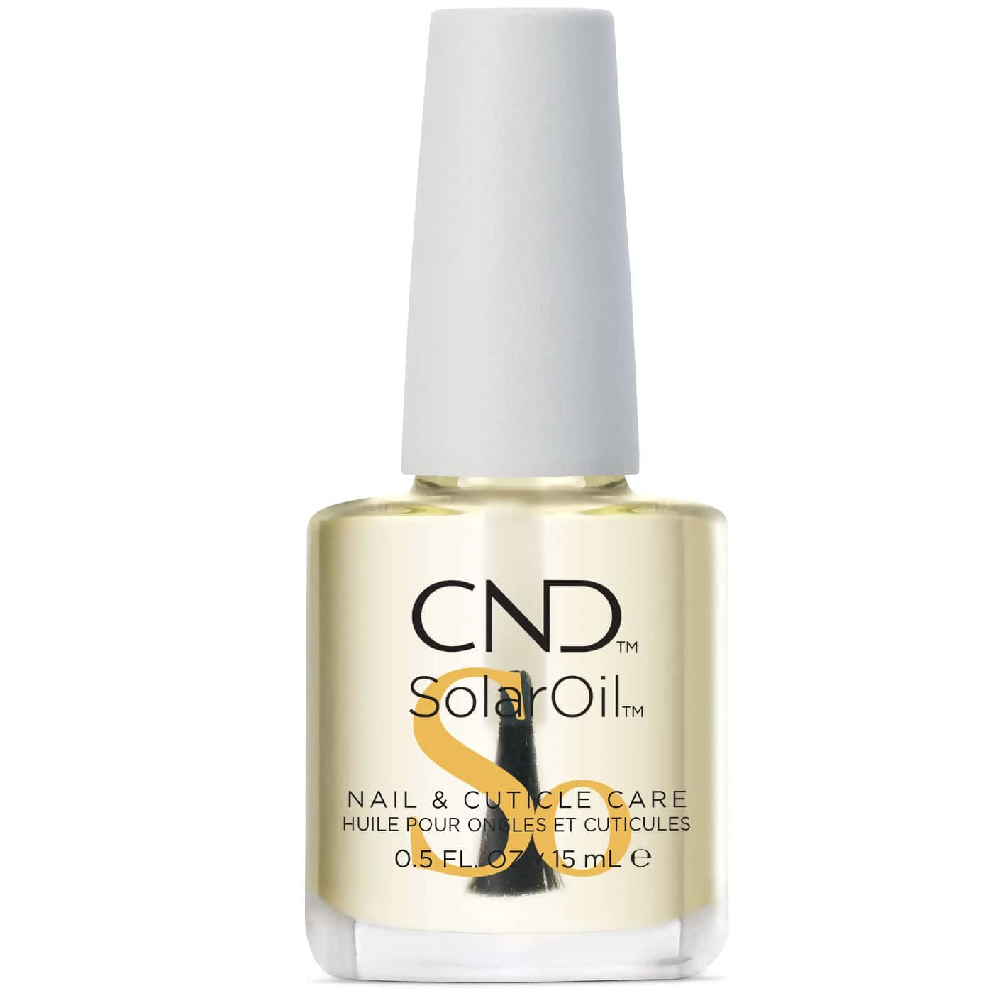 CND SolarOil nail oil 15 ml - cuticle and nail care - fruity scent - strengthening formula