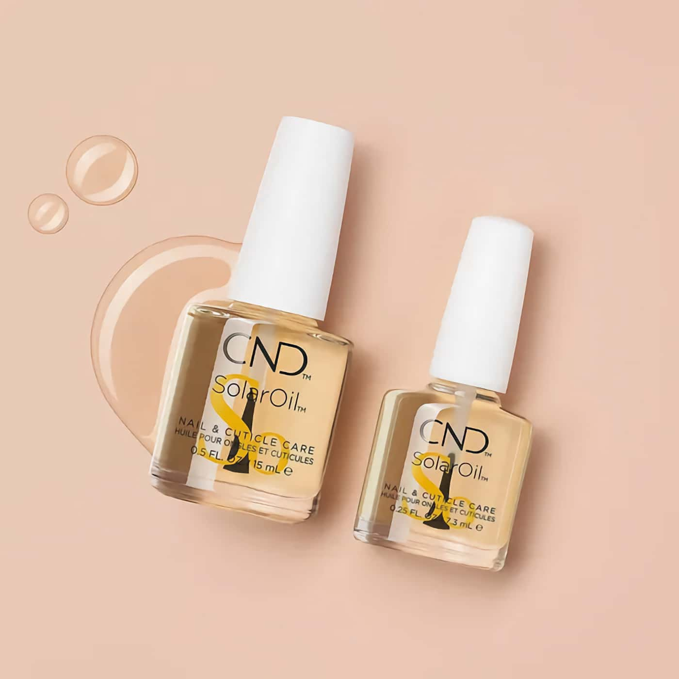 CND SolarOil nail oil 15 ml - cuticle and nail care - fruity scent - strengthening formula
