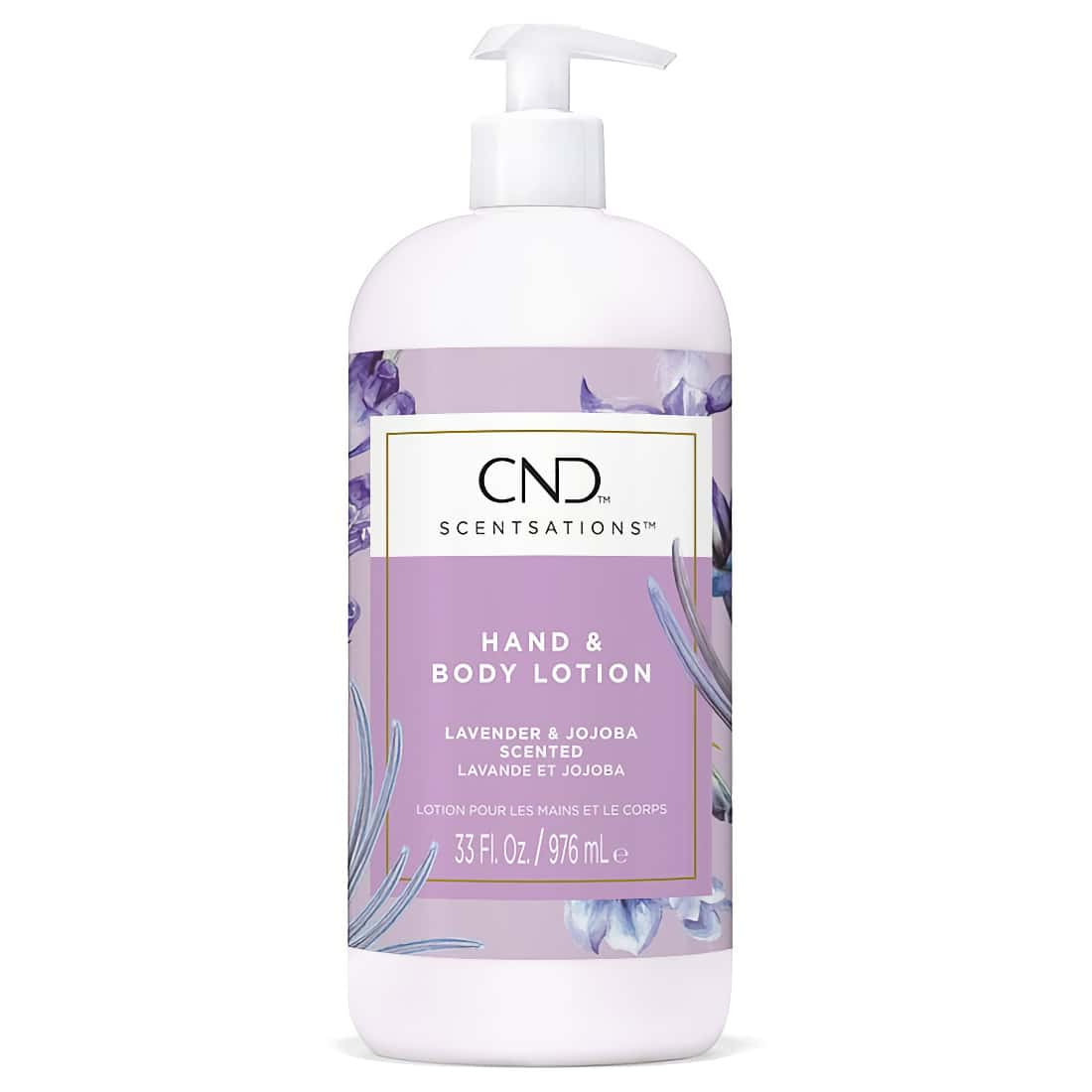 CND Scentsations Hand & Body Lotion Lavender & Jojoba 976 ml