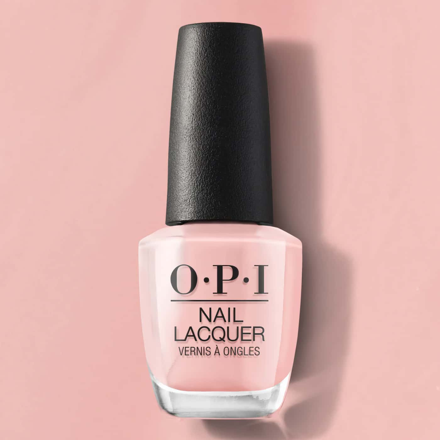 opi passion light pink nail polish with a soft, powdery tone and creamy finish that creates a clean, natural and subtle look on the nail