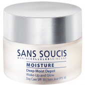 Sans Soucis Moisture Deep Moist Depot Wake-Up and Glow Day Care SPF 10 Sans Soucis Moisture Deep Moist Depot Wake-Up and Glow Day Care SPF 10