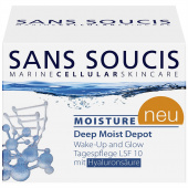 Sans Soucis Moisture Deep Moist Depot Wake-Up and Glow Day Care SPF 10 Sans Soucis Moisture Deep Moist Depot Wake-Up and Glow Day Care SPF 10