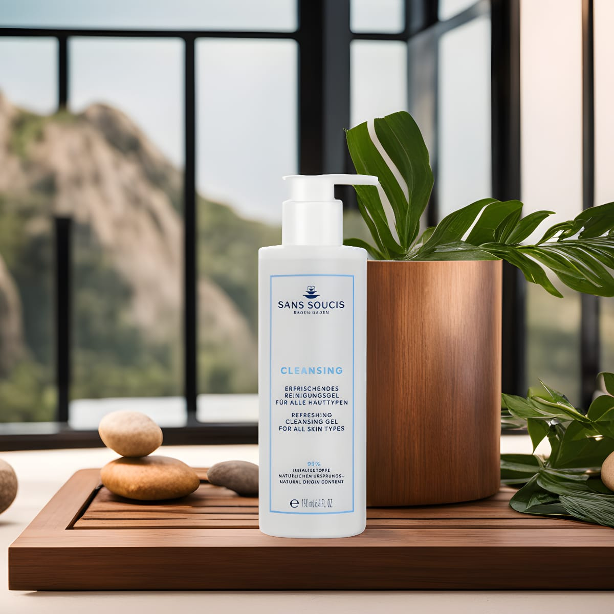 Sans Soucis Natural Cleansing Gel with Cornflower Extract for Clear Skin