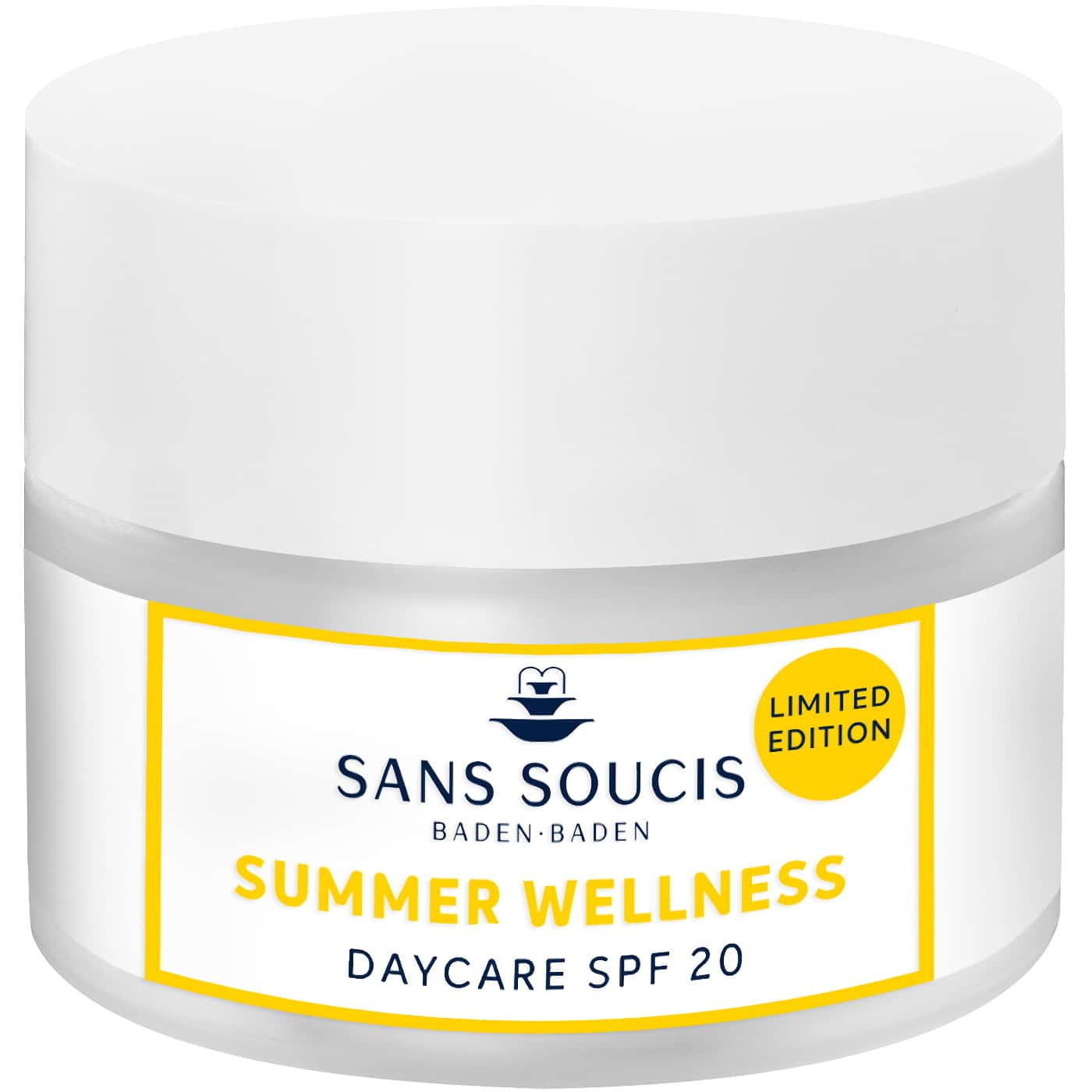 Sans Soucis Summer Wellness Day Cream SPF 20 | Hydrating & protective summer skincare for all skin types 