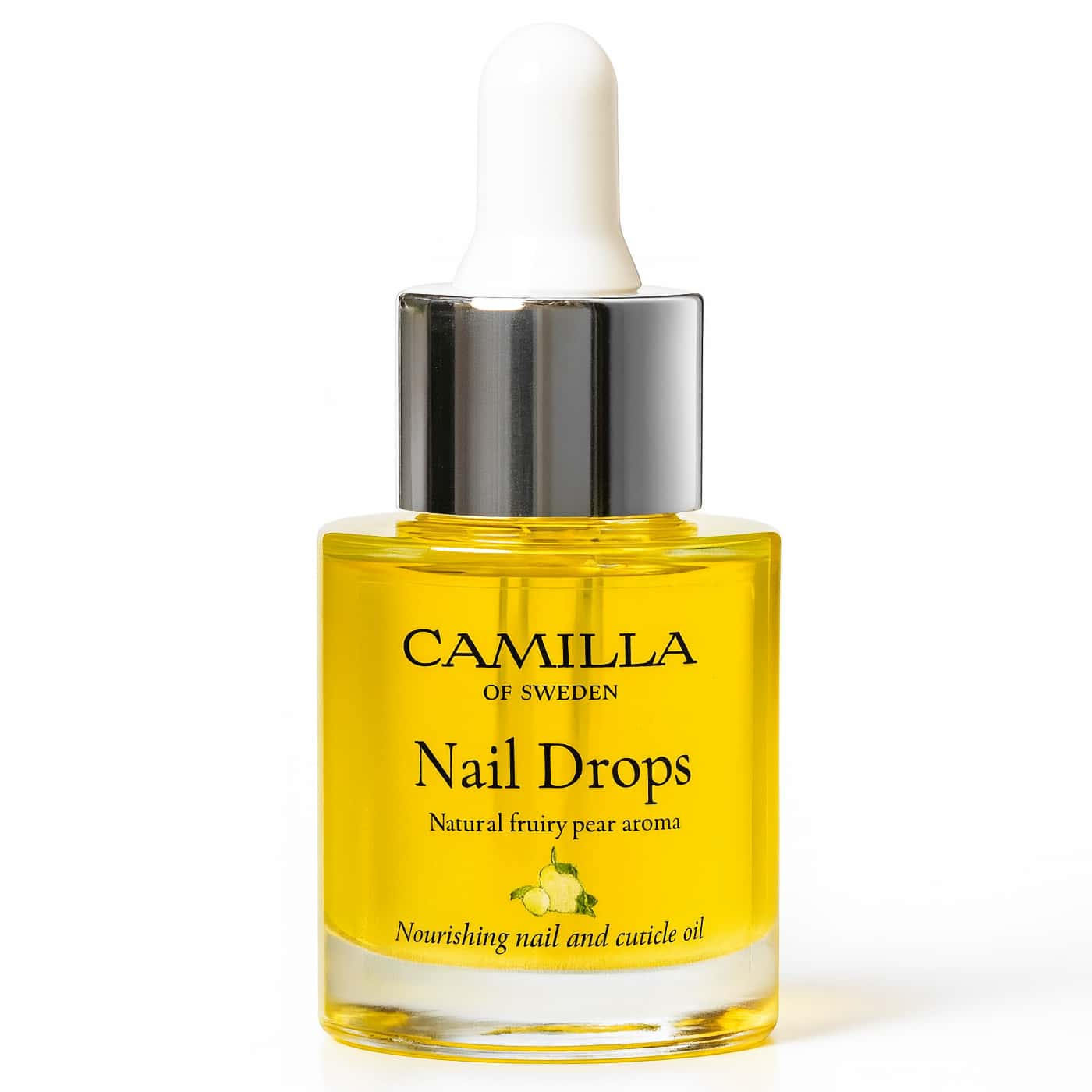 Camilla of Sweden Nail Drops Pear nail oil that nourishes and hydrates nails and cuticles with natural pear aroma