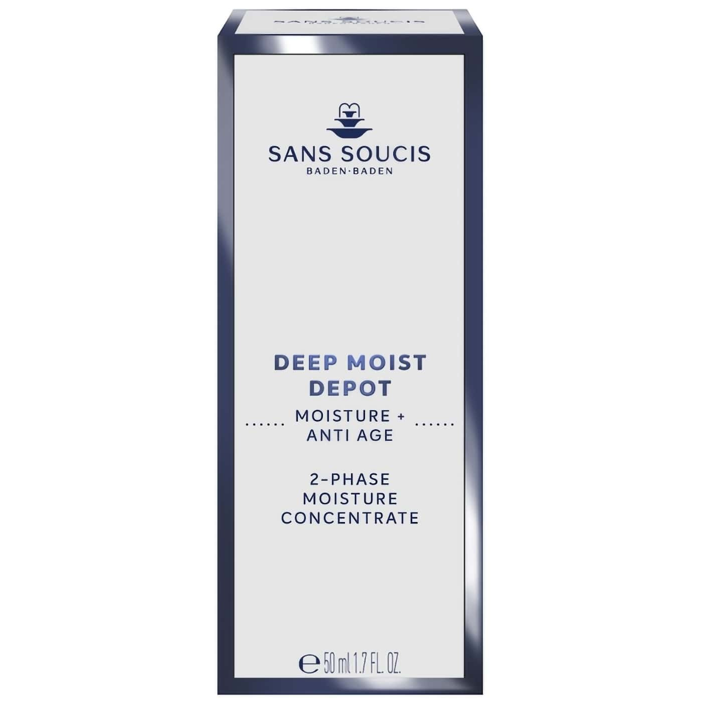 Sans Soucis Deep Moist Depot 2-phase moisture concentrate hydrating serum for dry skin