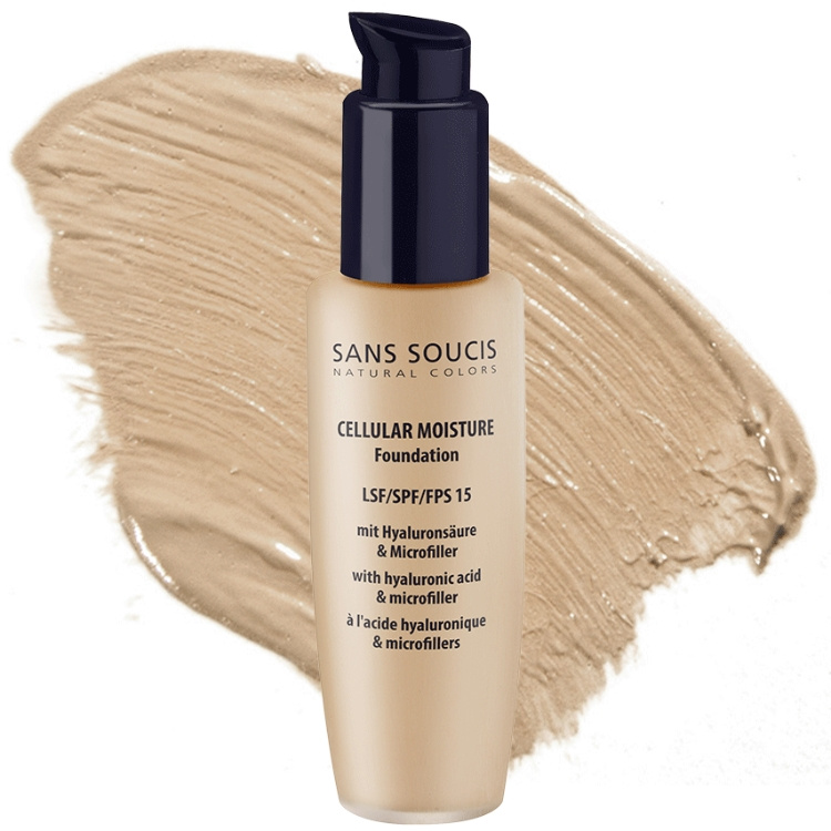 Sans Soucis Cellular Moisture Foundation SPF 15 No.20 Honey Beige