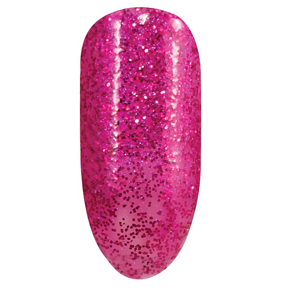 Fuchsia-pink nail polish - Shimmer - CND Vinylux No. 190 Butterfly Queen - Playful glamour