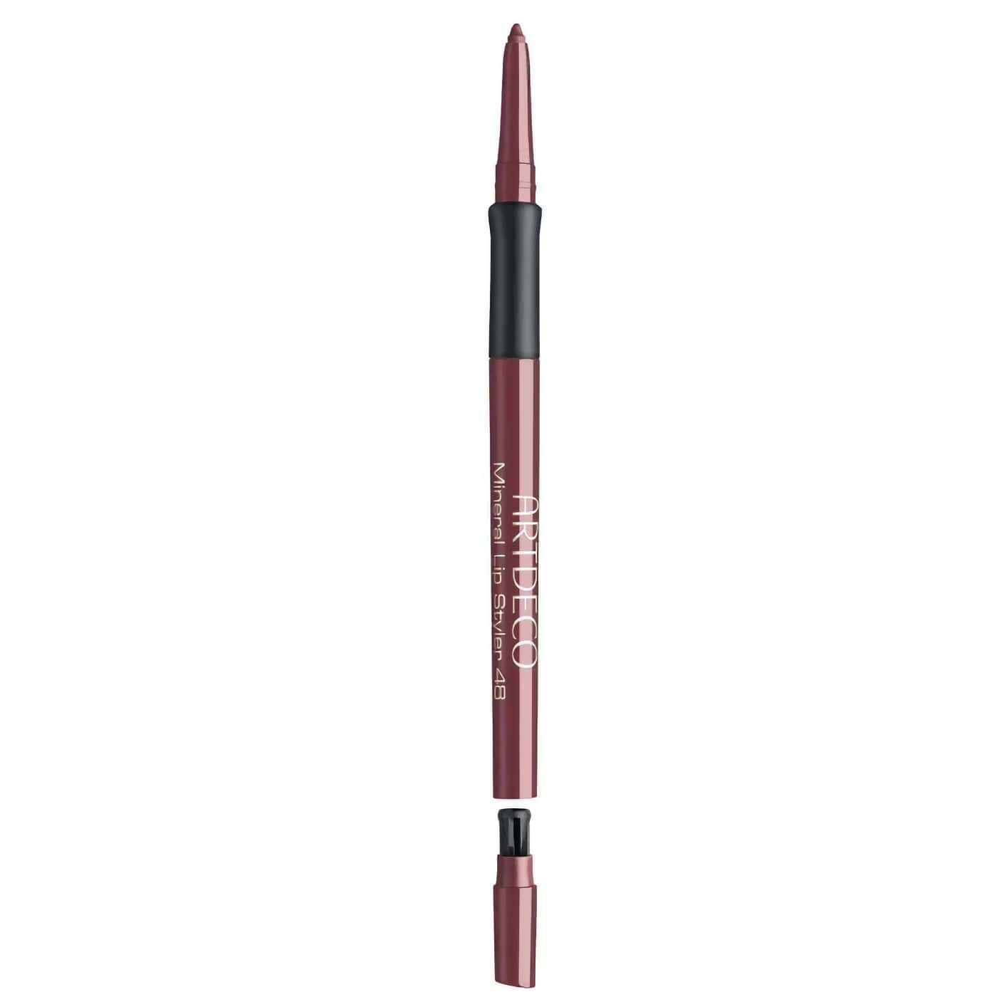 Artdeco Mineral Lip Styler No. 48 Black Cherry Queen – Lip liner in deep berry with wine-red tone for full and defined lips