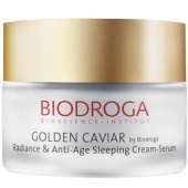 Biodroga Golden Caviar Radiance & Anti-Age Sleeping Cream-Serum 15ml Biodroga Golden Caviar Radiance & Anti-Age Sleeping Cream-Serum 15ml