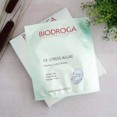 Biodroga De - Stress Algae Sensitive - Instant Beauty Sheet Mask Biodroga De - Stress Algae Sensitive - Instant Beauty Sheet Mask