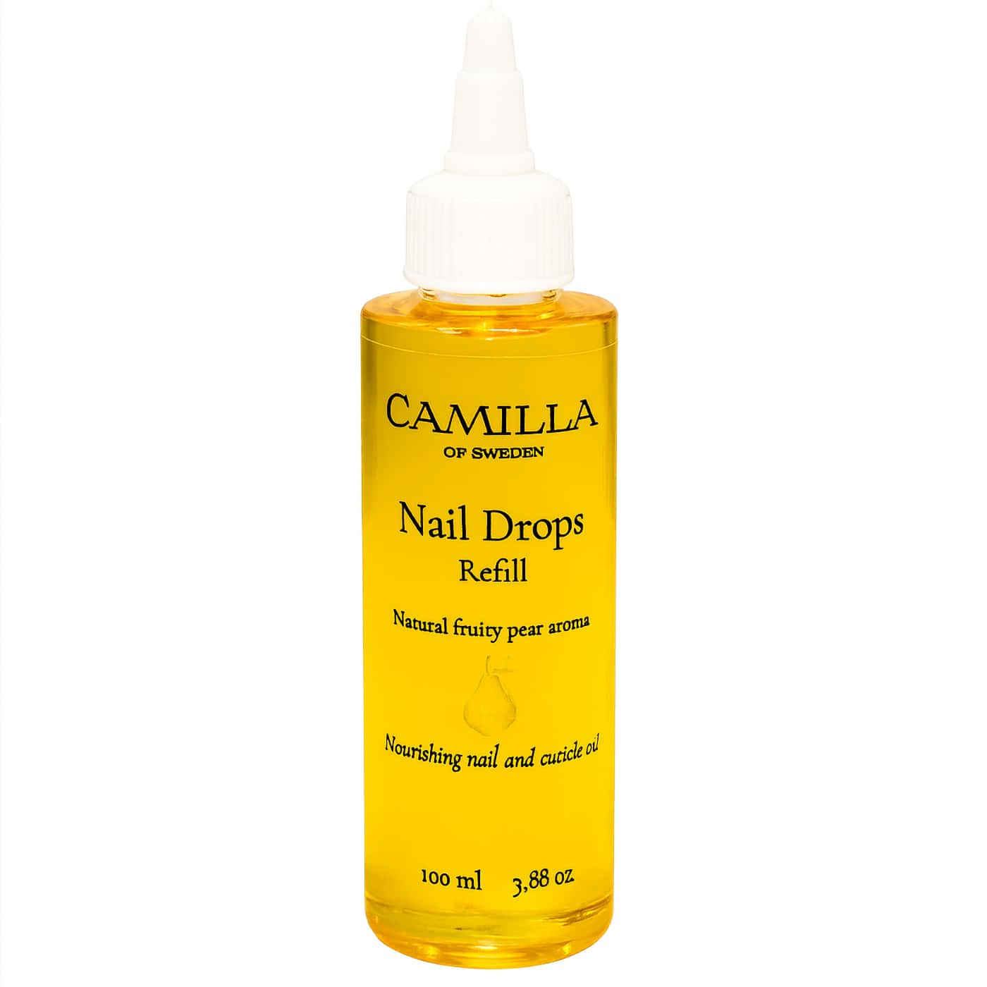 Camilla of Sweden Nail Drops Pear Refill nail oil | Nourishing nail oil with pear scent for dry and brittle nails