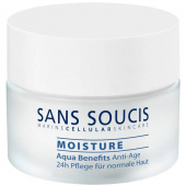 Sans Soucis Moisture Aqua Benefits Anti-Age 24h Care for Normal Skin Sans Soucis Moisture Aqua Benefits Anti-Age 24h Care for Normal Skin
