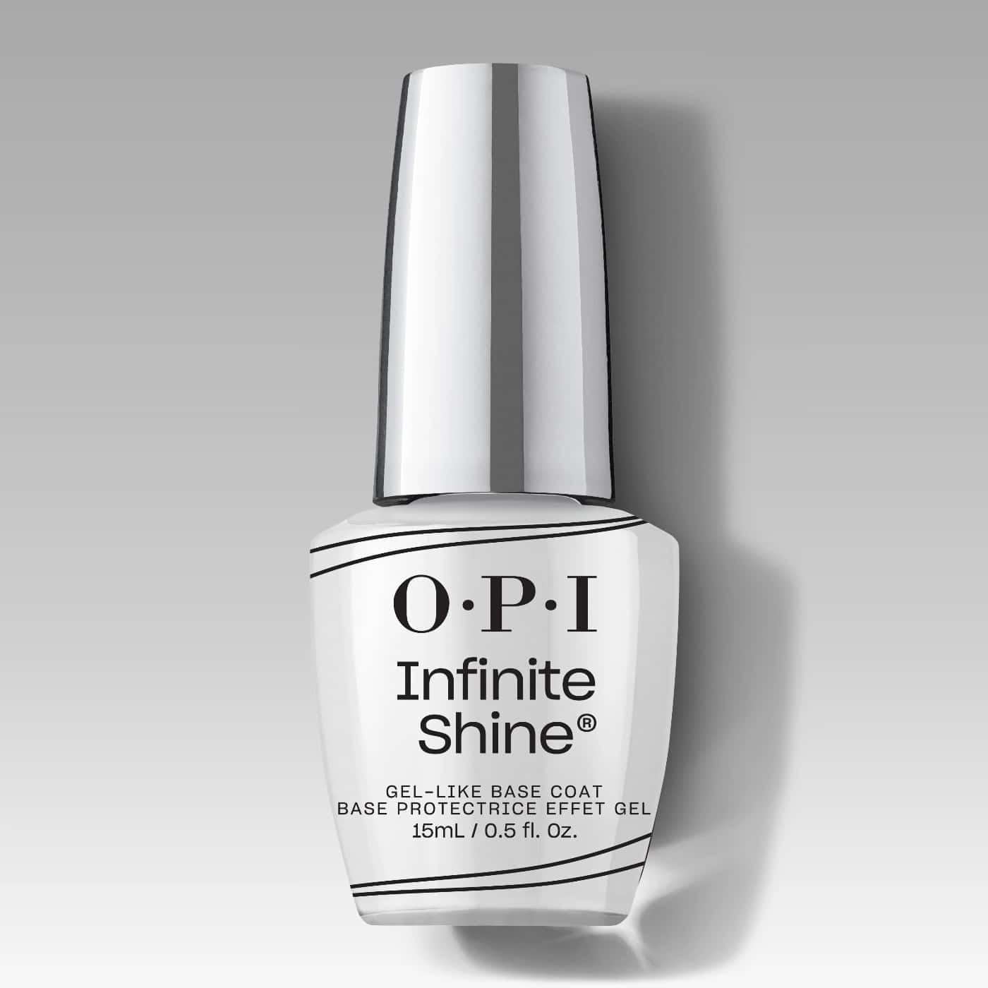 OPI Infinite Shine Gel-Like Base Coat – Vegan base coat for smooth surface and protection – Ideal manicure base