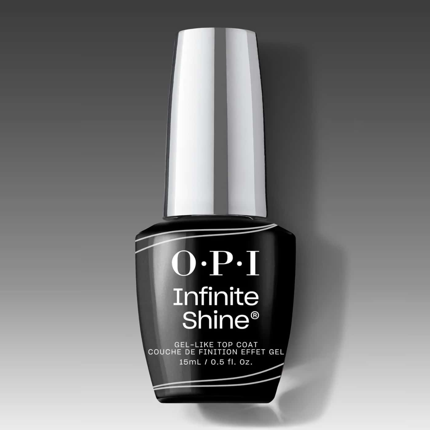 OPI Infinite Shine Gel-Like Top Coat – Gel-like top coat for high shine and long wear – Vegan nail polish protection