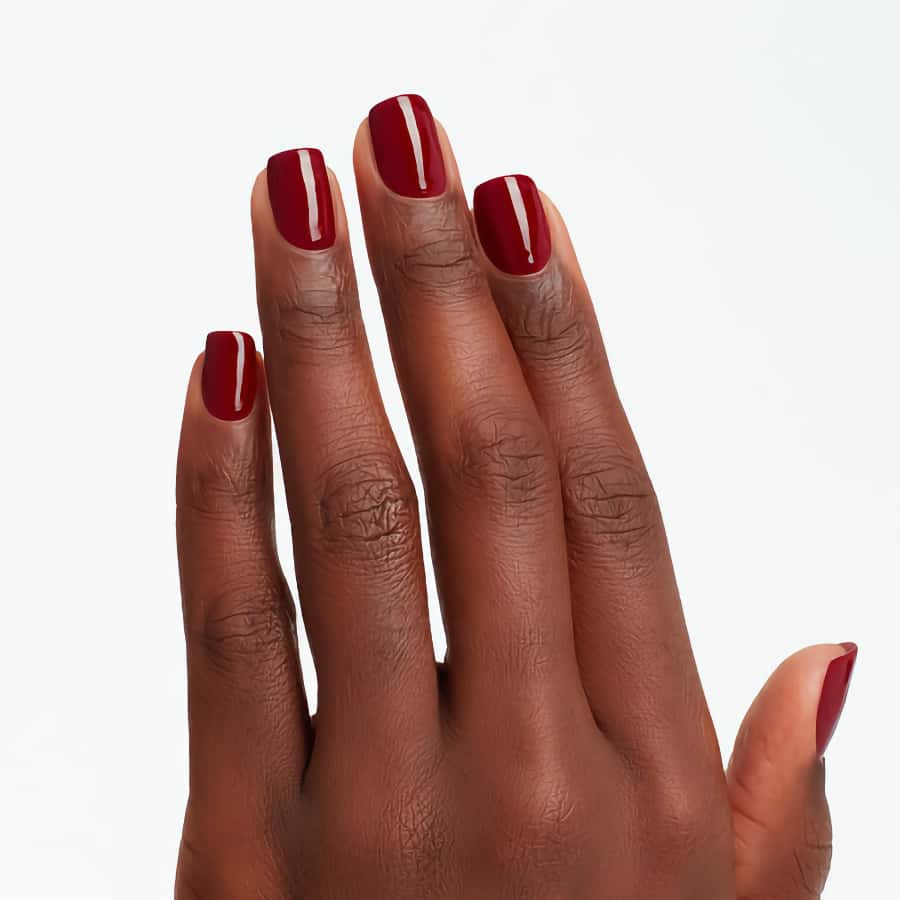 OPI Infinite Shine Raisin the Bar – Deep burgundy nail polish with elegant tone – Suitable for everyday and occasions