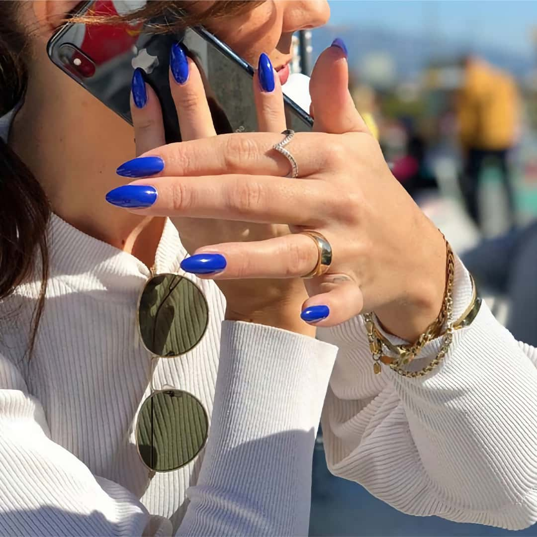 CND Vinylux-Blue Eyeshadow-nail polish