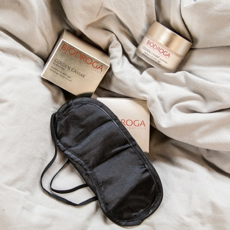 Biodroga Golden Caviar Radiance & Anti-Age Sleeping Cream-Serum