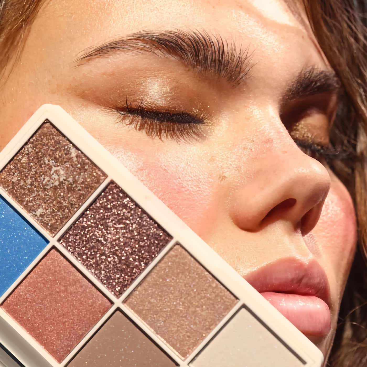 Artdeco Eyelights Palette Look of the Season | 8 eyeshadow shades | Matte | Shimmer | Blue | Rose tones