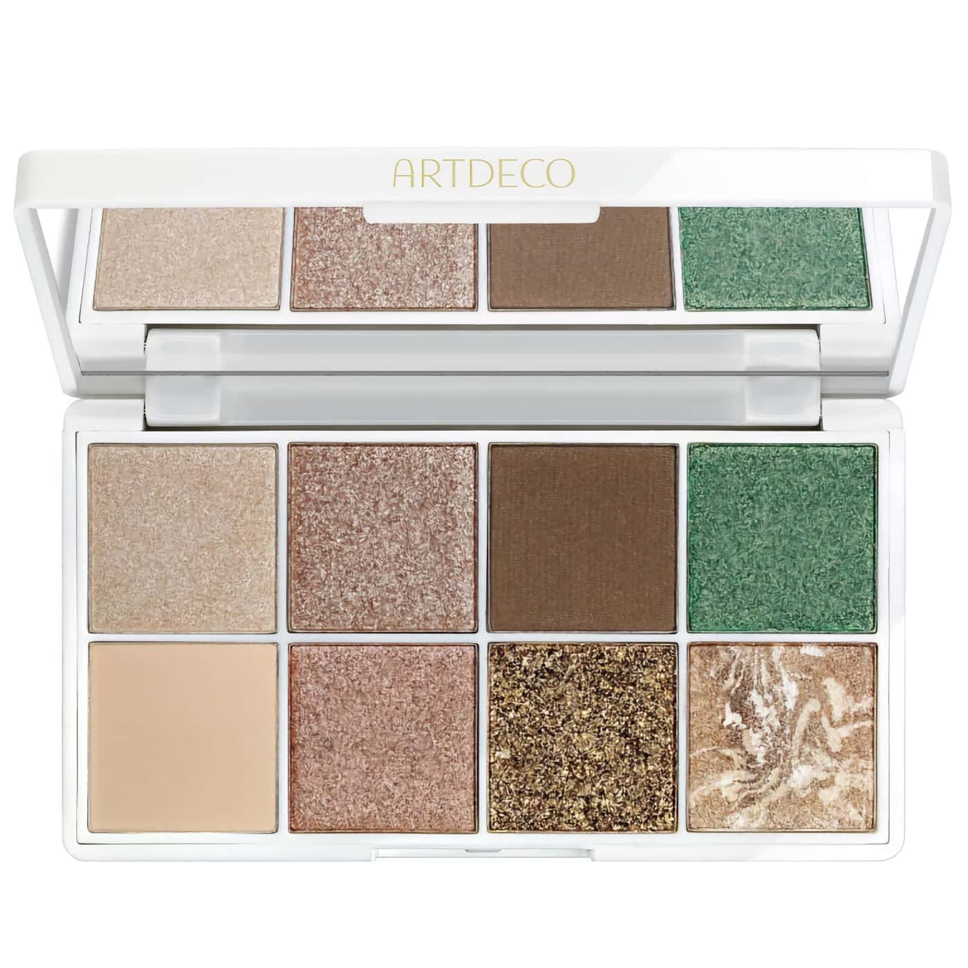 Artdeco Eyelights Palette Summer in Style | Summer eyeshadow palette | 8 shades | Green | Gold | Earthy tones