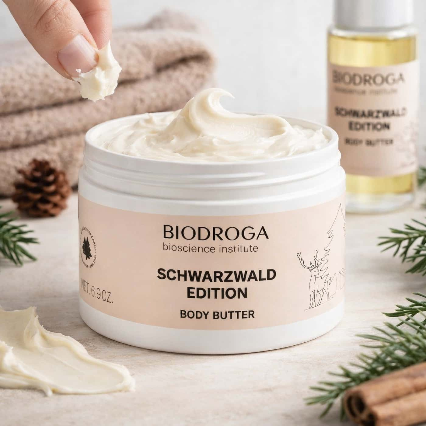 Biodroga Schwarzwald Edition Body Butter rich body butter for deep hydration and skin comfort