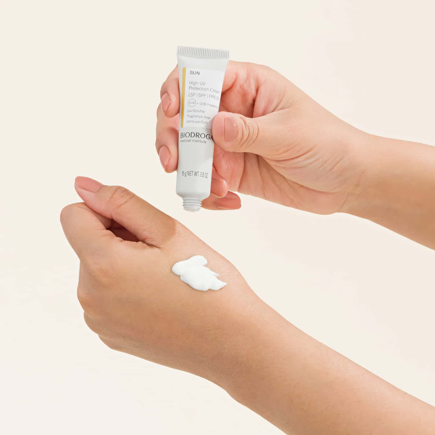 Biodroga Medical Power Couple kit with SPF 50 UV Protection and Peptide Serum | Enhances Skin Protection and Elasticity