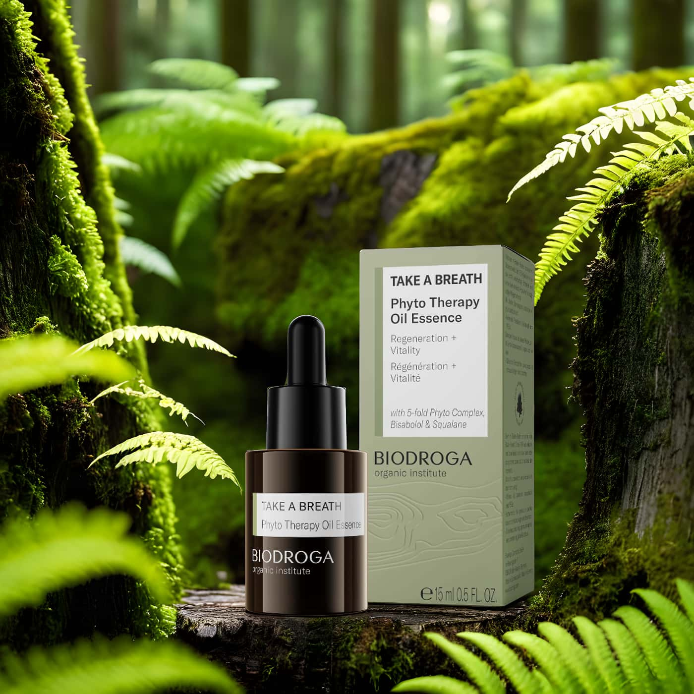 Biodroga Take A Breath Phyto Therapy Oil Essence – Vegan oil that hydrates, strengthens skin barrier, and soothes sensitive skin