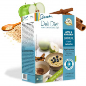 Slanka Deli Diet Apple & Cinnamon Oat Meal 6-Pack - Lactose free