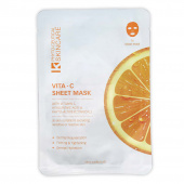 Kalahari Vita-C Sheet Mask - Brightens and Rejuvenates Skin Revitalizing Kalahari Vitamin C sheet mask - brightens, hydrates, and rejuvenates skin, suitable for all skin types