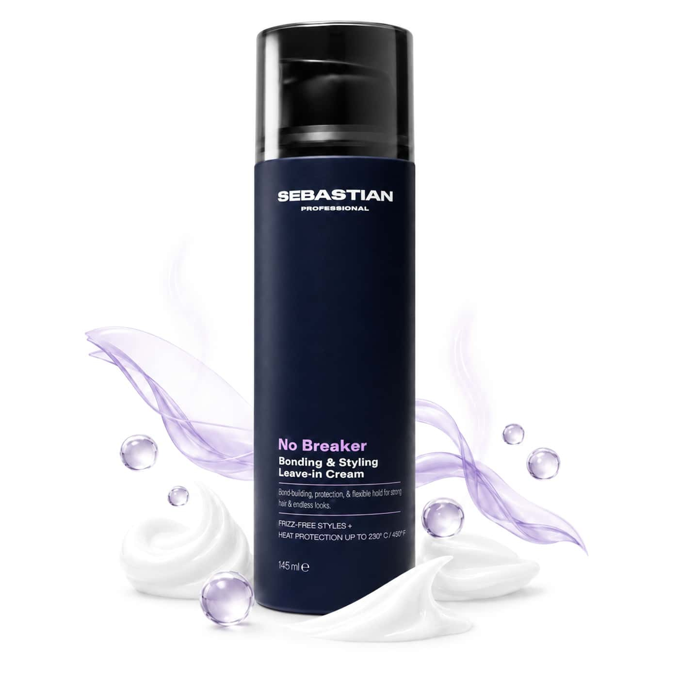 Sebastian Professional No Breaker Bonding & Styling Leave-In Cream 145 ml for heat protection and frizz control