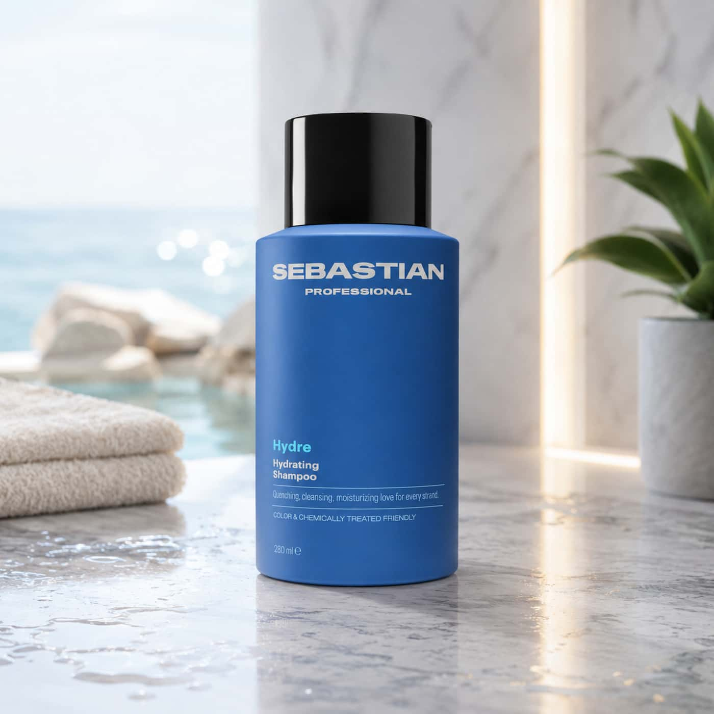 Sebastian Professional Hydre Hydrating Shampoo 280 ml – hydrating shampoo for dry, frizzy and chemically treated hair