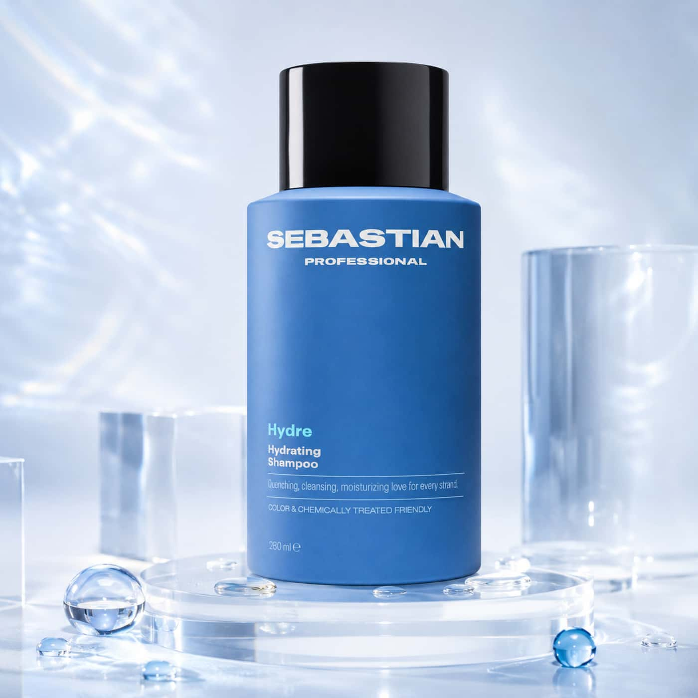 Sebastian Professional Hydre Hydrating Shampoo 280 ml – hydrating shampoo for dry, frizzy and chemically treated hair