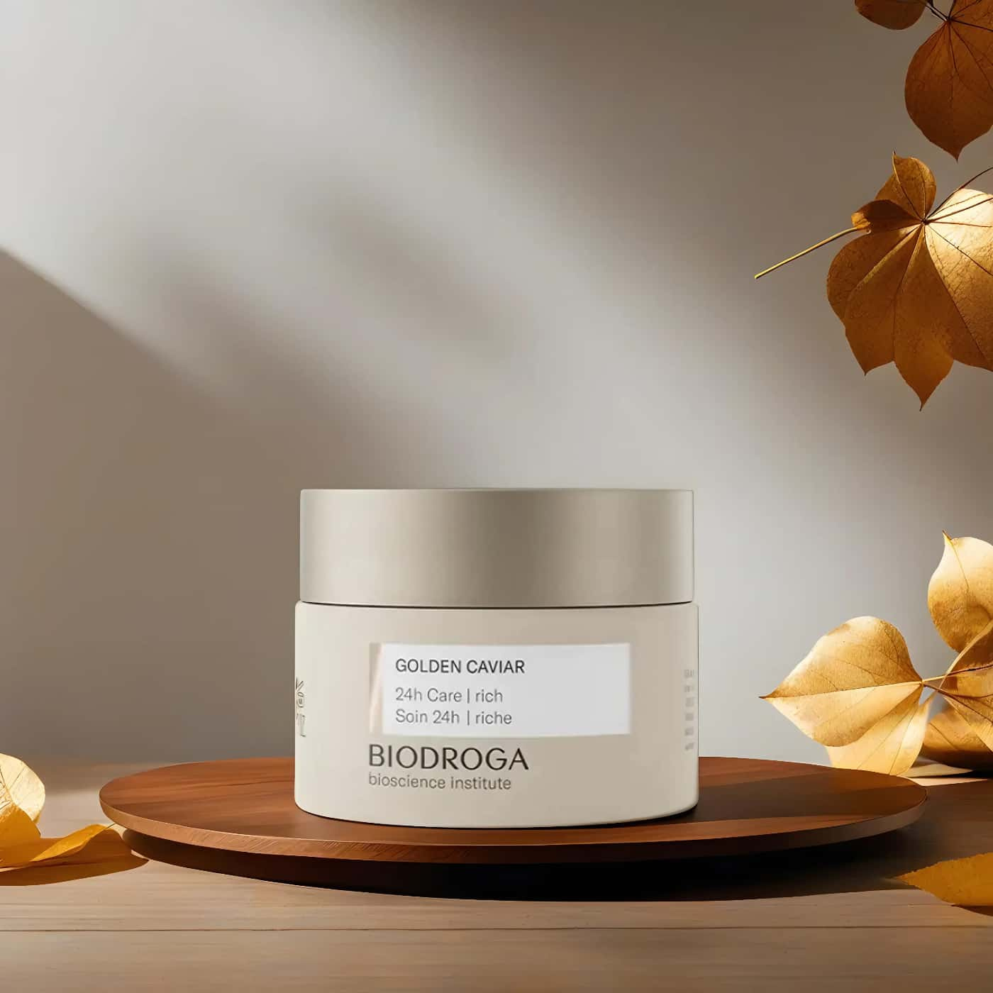 Biodroga Golden Caviar 24h Care | Rich Face Cream-Luxurious Hydration