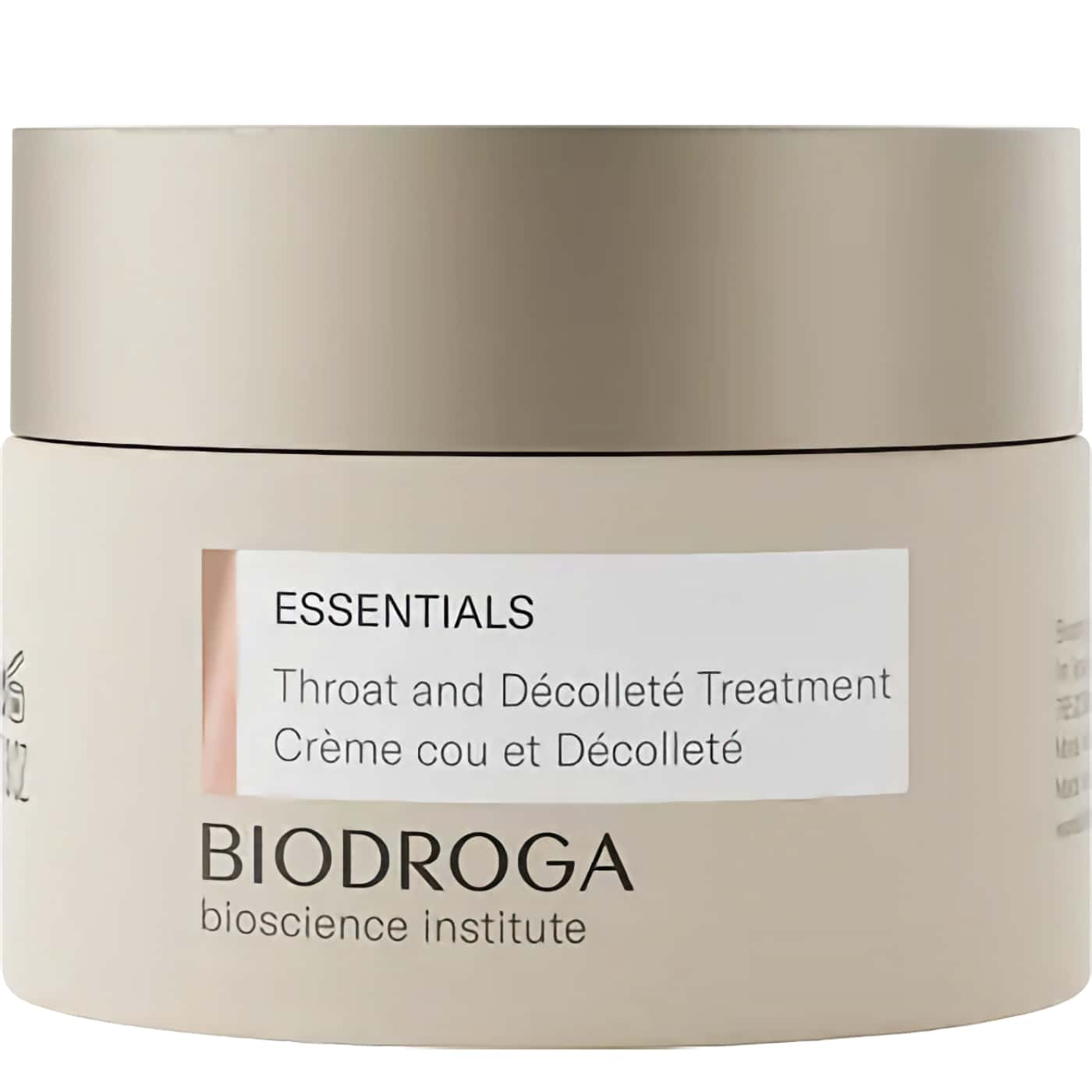 Luxurious skincare for neck and décolleté - Biodroga Essentials | Strengthens and rejuvenates skin