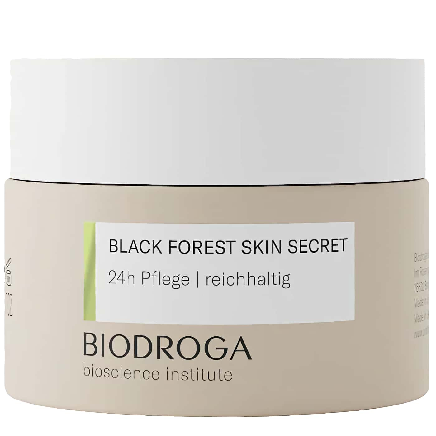 Biodroga Black Forest Skin Secret 24h Care | Rich – intense hydration and protection in cold and dry conditions