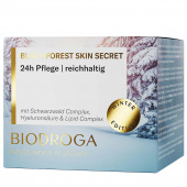 Biodroga 24h Care | Rich – hydration and protection Biodroga Black Forest Skin Secret 24h Care | Rich – intense hydration and protection in cold and dry conditions