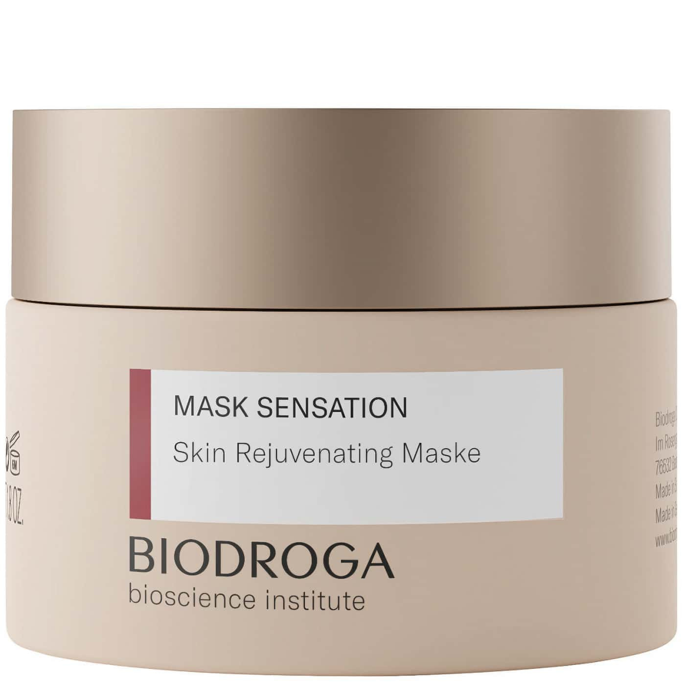 Biodroga Skin Rejuvenating Mask hydrating face mask for smoother skin and natural glow