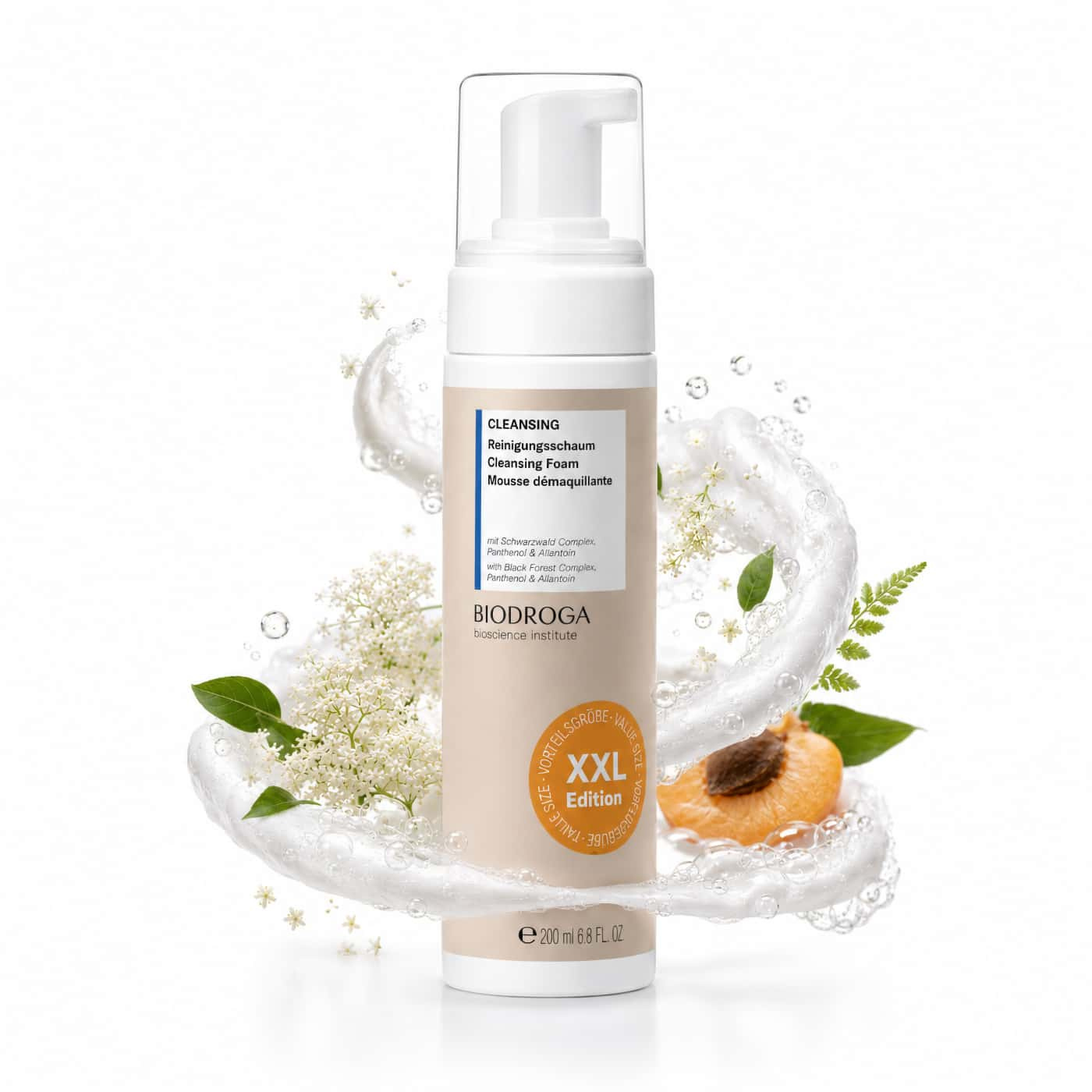Biodroga Cleansing Foam XXL foaming facial cleanser for gentle daily face cleansing